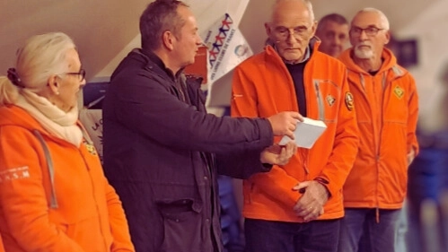 Don Running Club Croisicais à la SNSM : remise officielle d’un chèque aux bénévoles de la SNSM