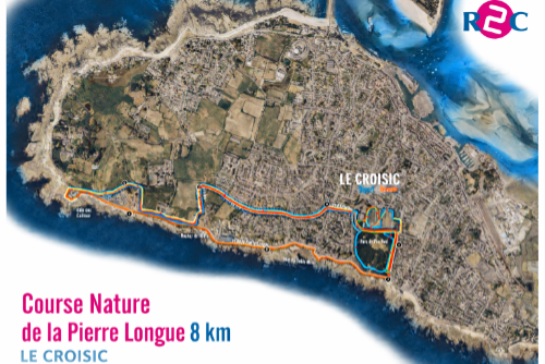Carte parcours 8 km