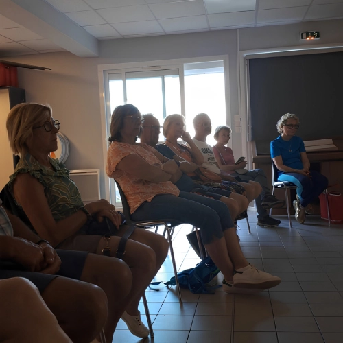 formation gestes qui sauvent avec les participants du Running Club Croisicais
